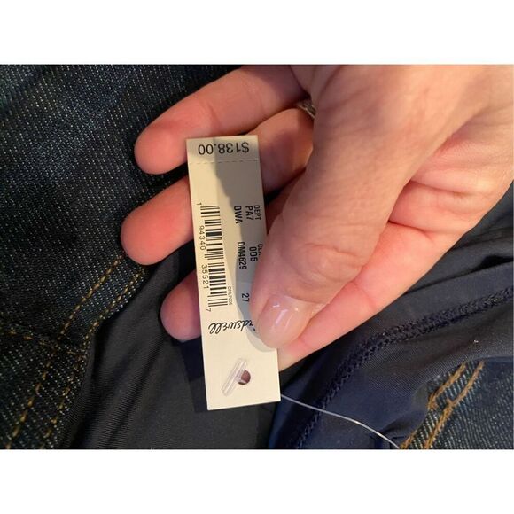NWT Madewell Skinny Maternity Jeans size 27 - Picture 5 of 6